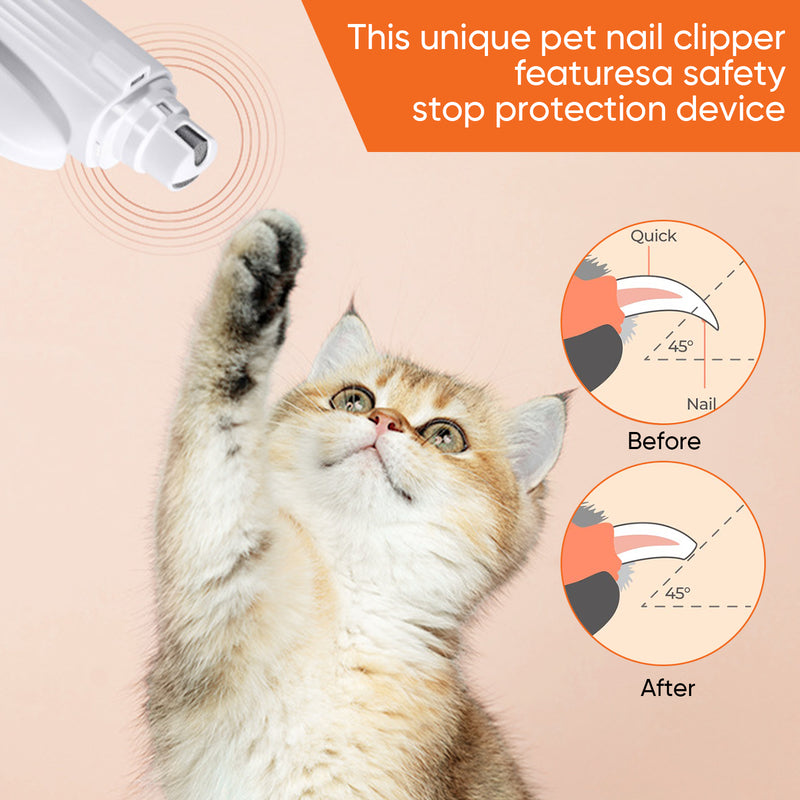 Pet multifunctional nail clippers