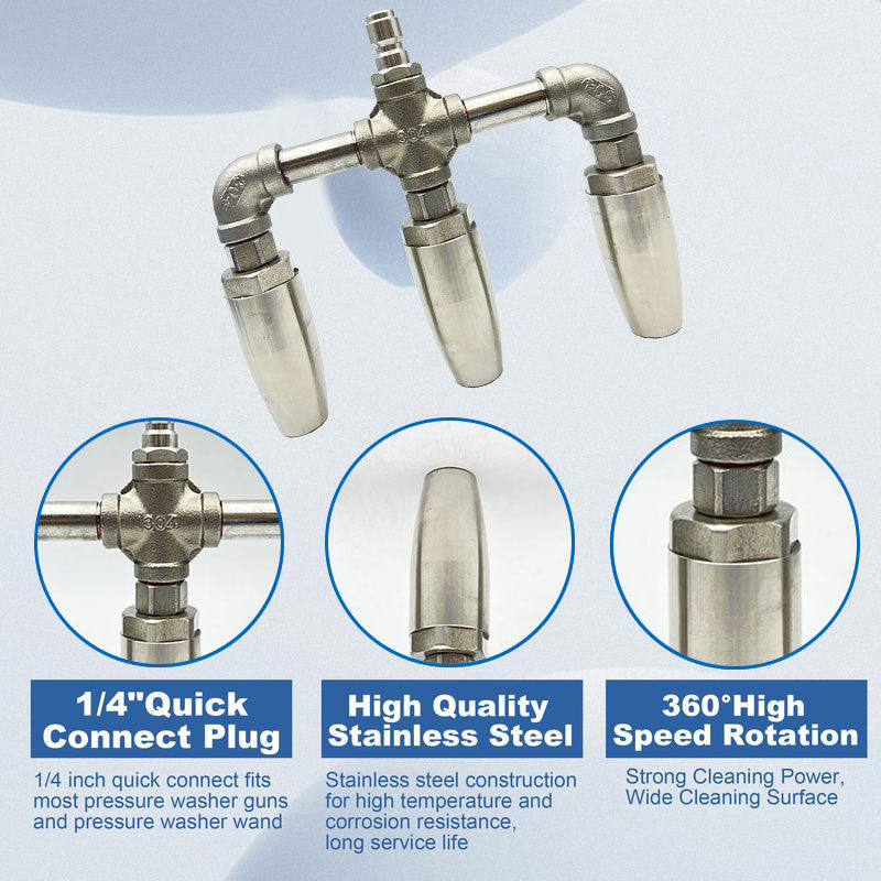 Pressure Washer Triper Turbo Nozzle