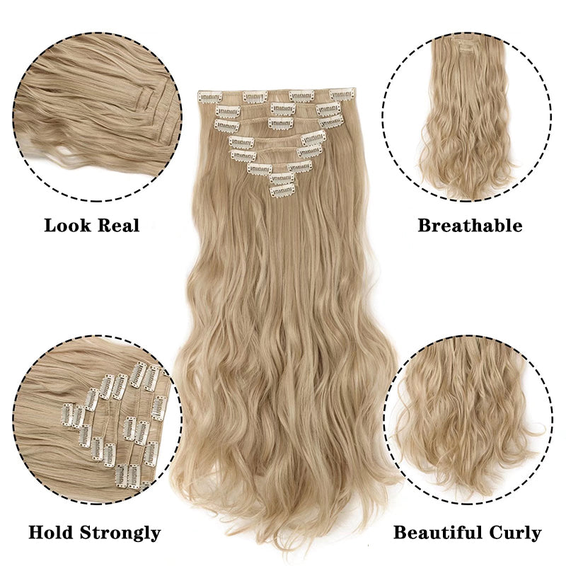 Hair extensions for wigs