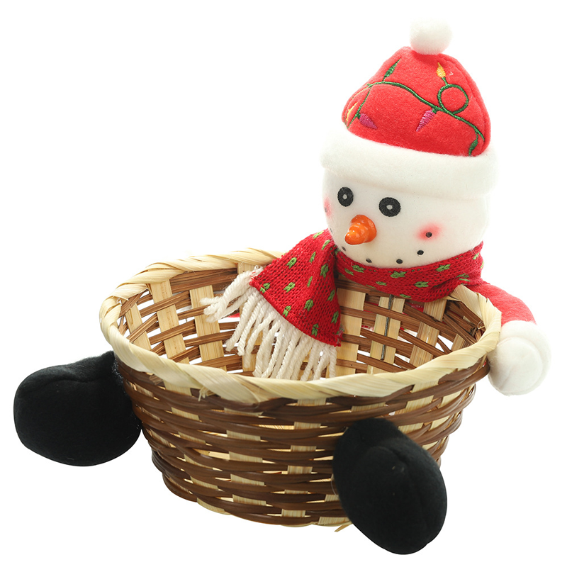 Christmas Candy Braided Basket