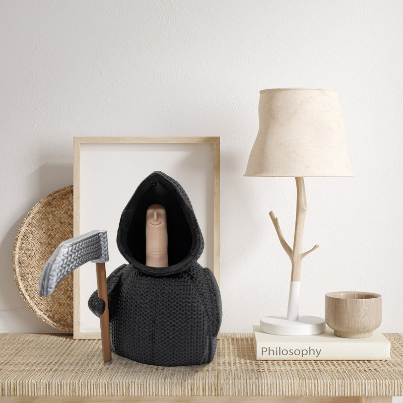 Mr Nice Guy - Knitted Grim Reaper