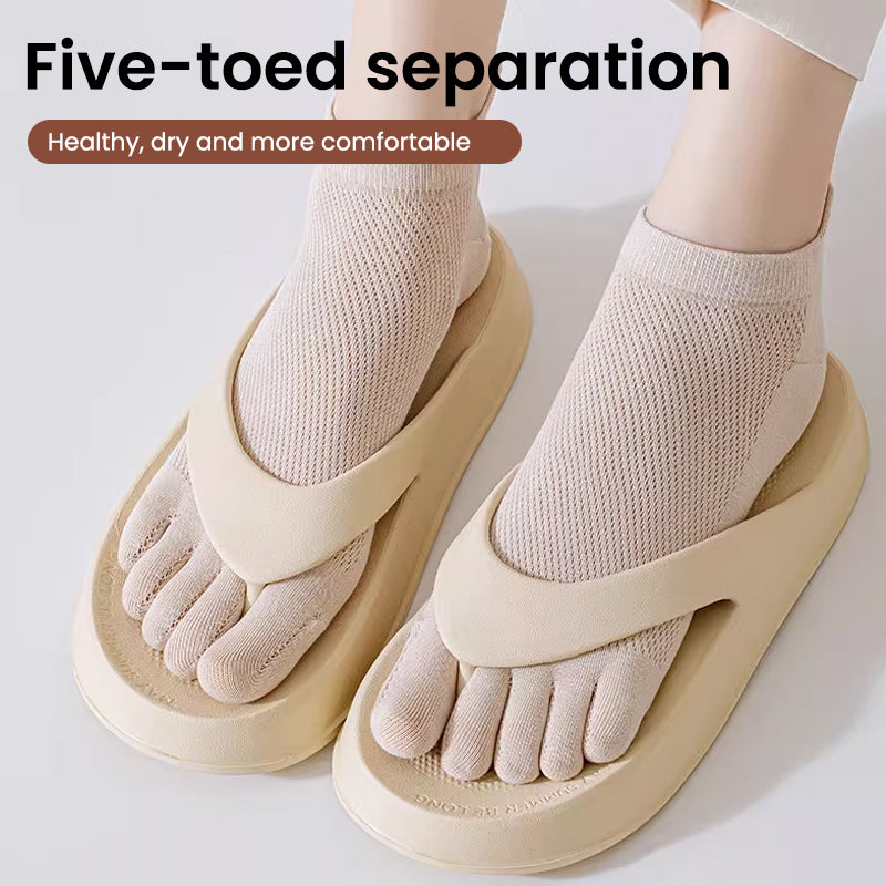 Five Fingers Mesh Socks