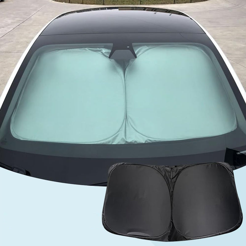 Titanium Silver Thickened Car Windshield Sun Shade