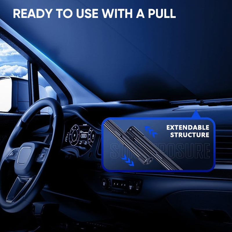 Automatic Retractable Car Sunshade
