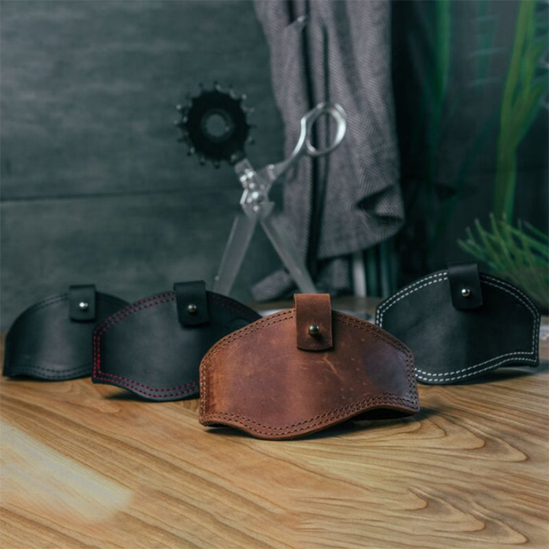 Great Motorcycle Shoe Protector-Leather Motorcycle shifter boot protector