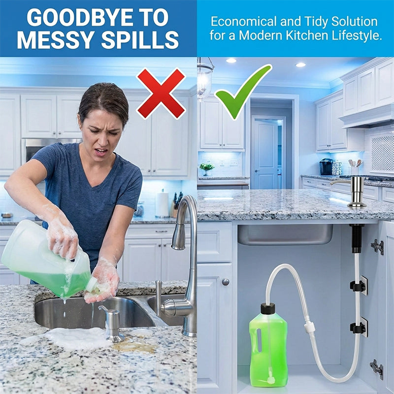 Sink Soap Dispenser Extension Tube