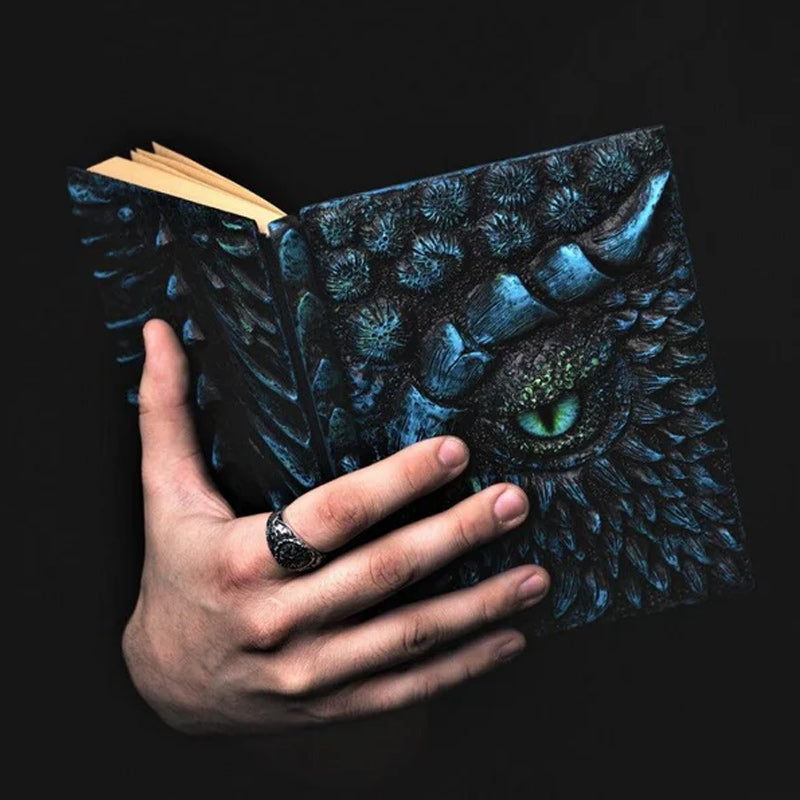3D Dragon's Secrets Journal Notebook