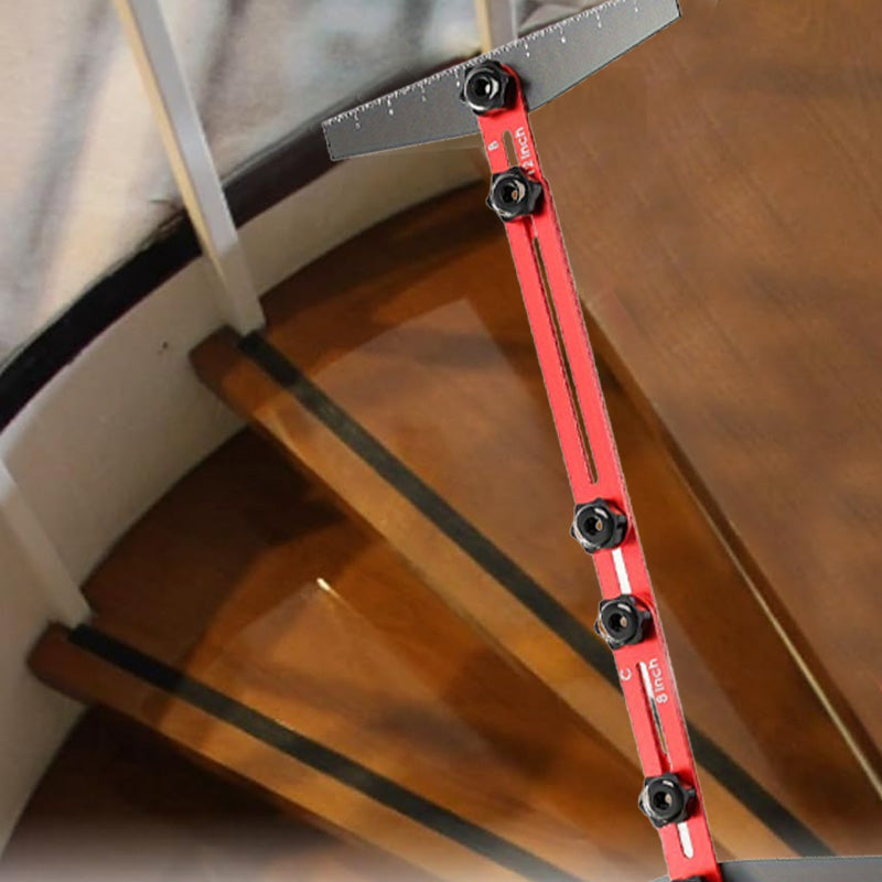 Multifunctional Staircase Ruler