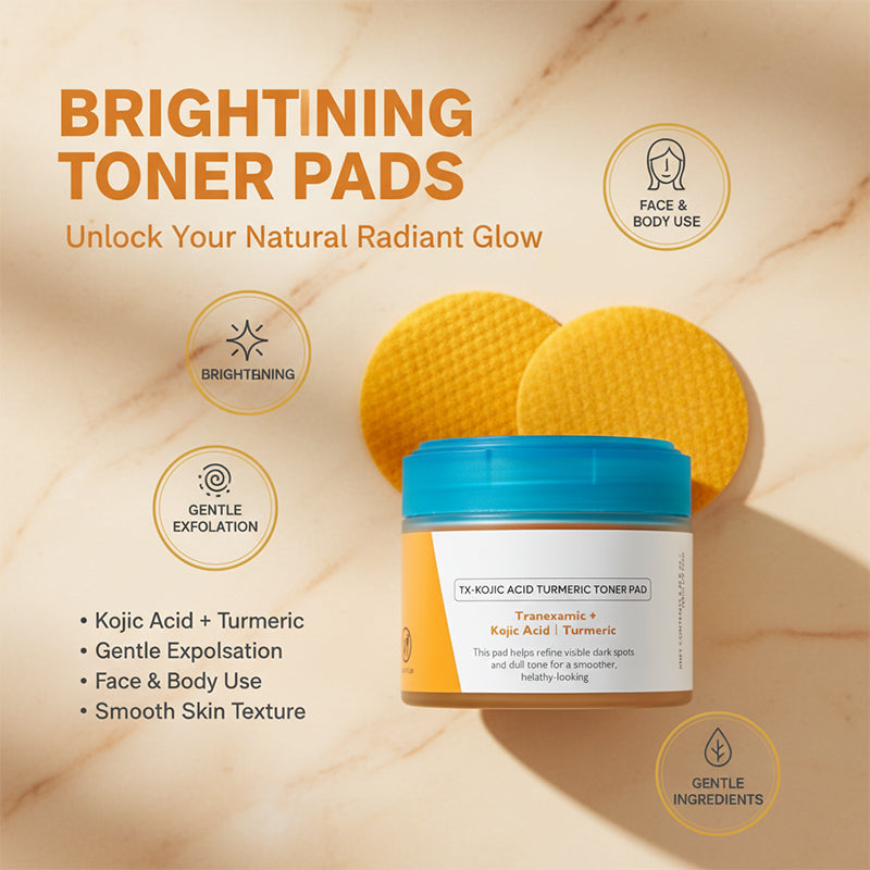 Kojic Acid Turmeric Toner Pads