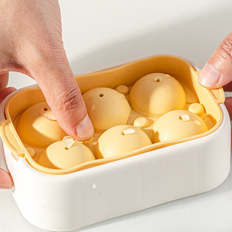 Ball Ice Tray Mold with Lid