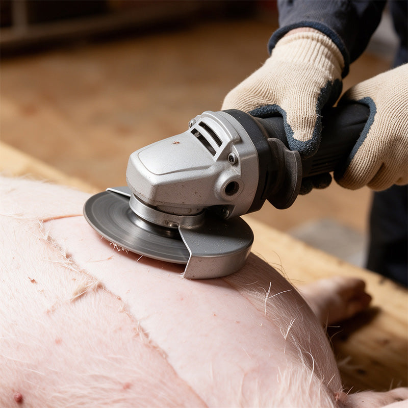Pig Hair Removal Tool