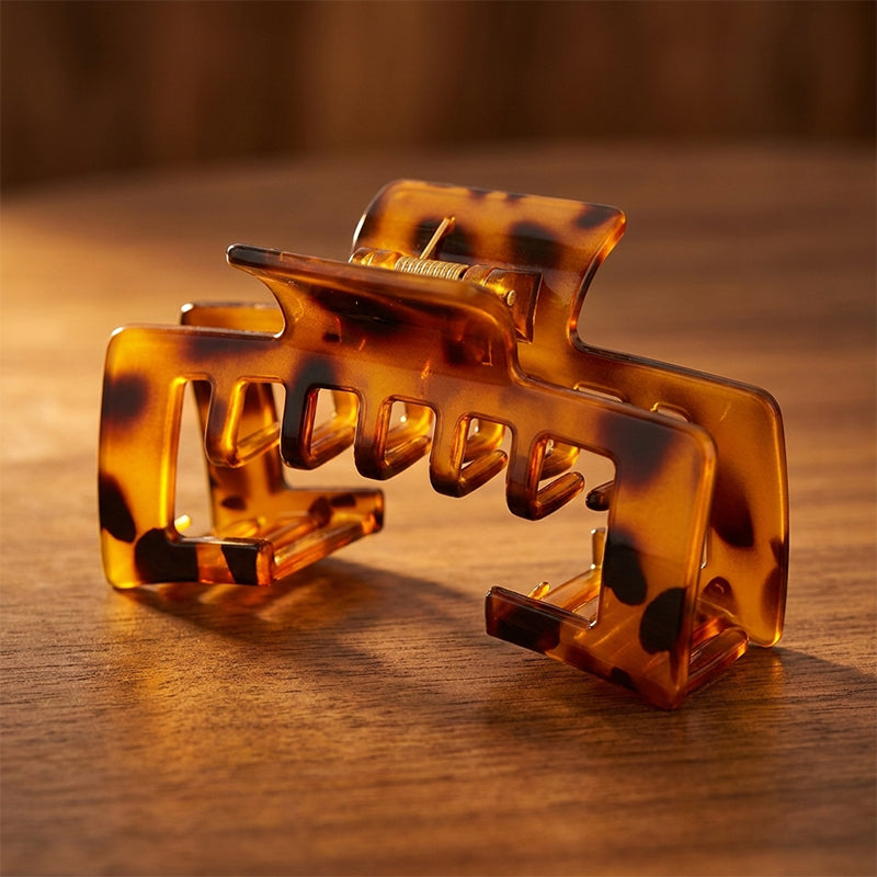 Maillard-Style Frosted Hair Clips