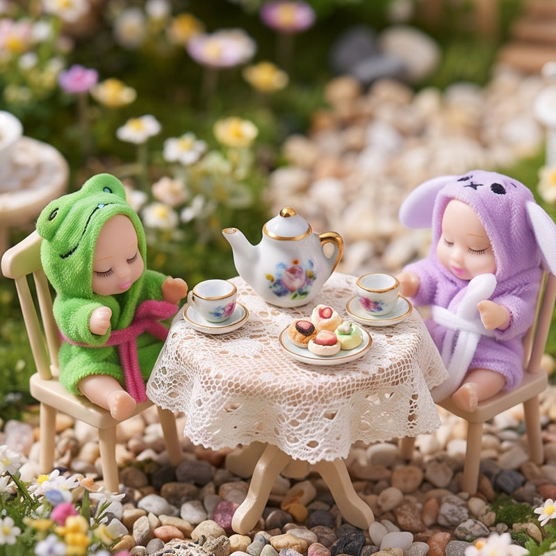 Mini bionic sleeping dolls