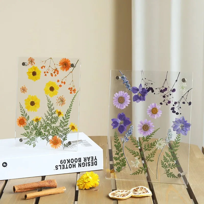 High Clear Acrylic DIY Dried Flower Frame