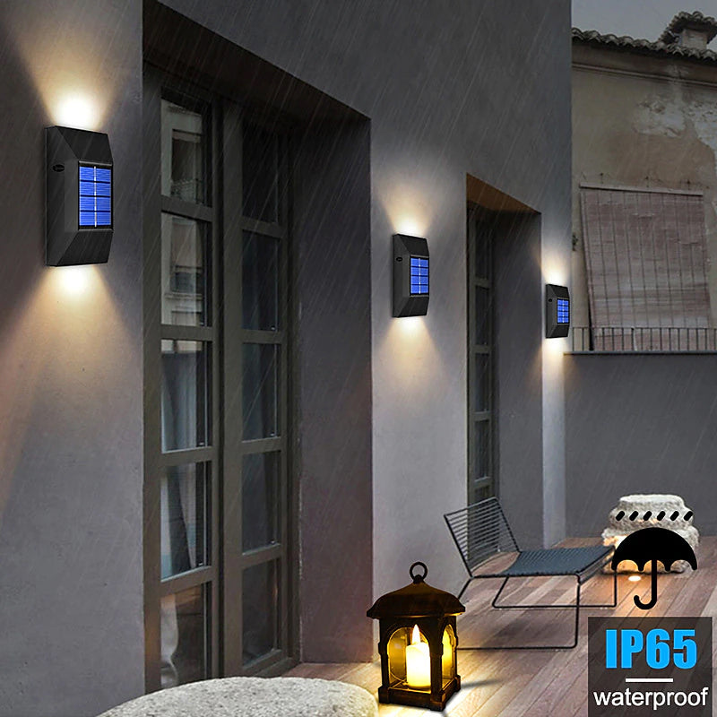 Outdoor Garden Decoration Fence Light（2 pcs）