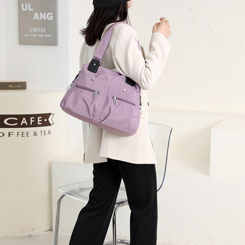 Canvas Commuter Tote Bag