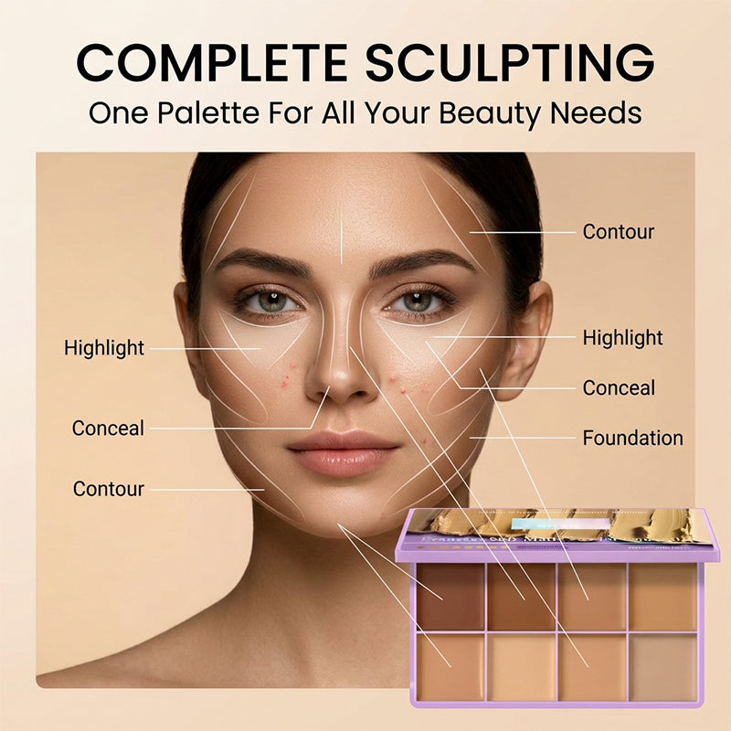 8-Color Concealer Palette