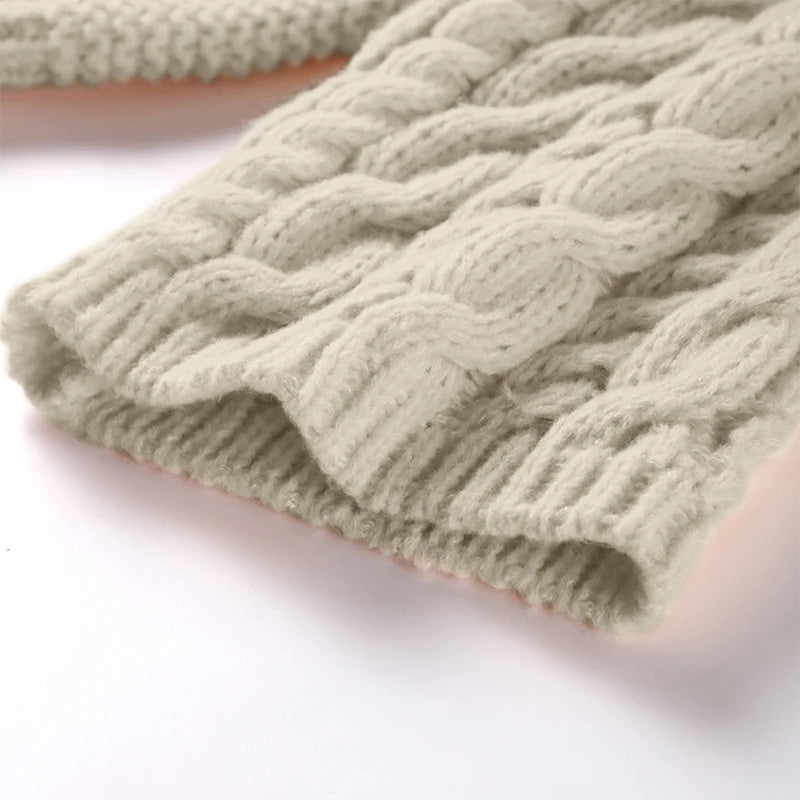 Loose Flared Sleeve Knit Sweater