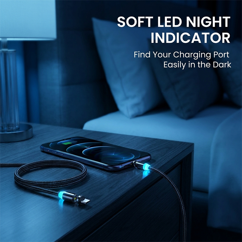 3-in-1 Magnetic Fast Charging Cable