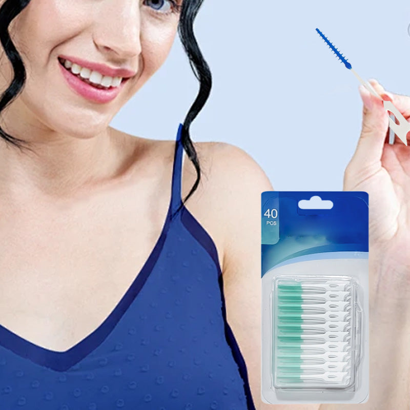 Tooth crevice brush