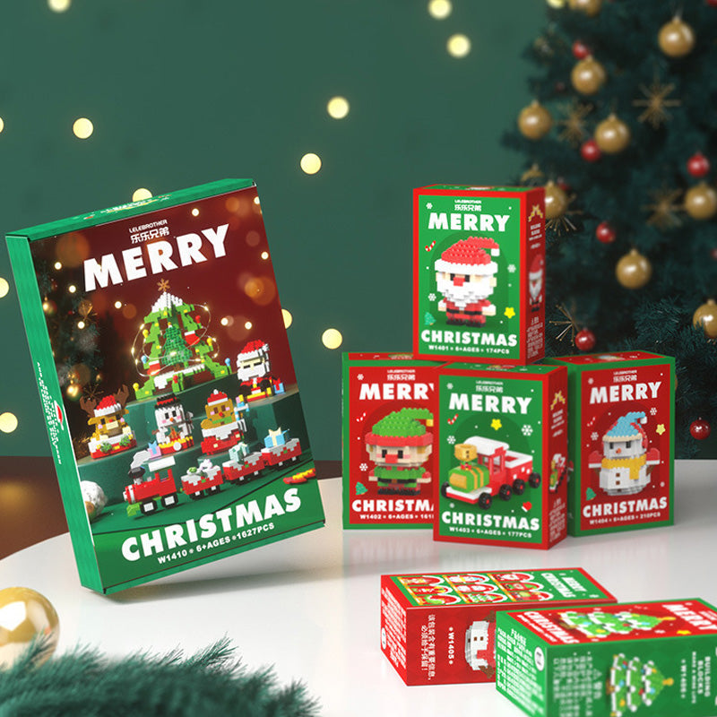 Christmas Building Block Toys