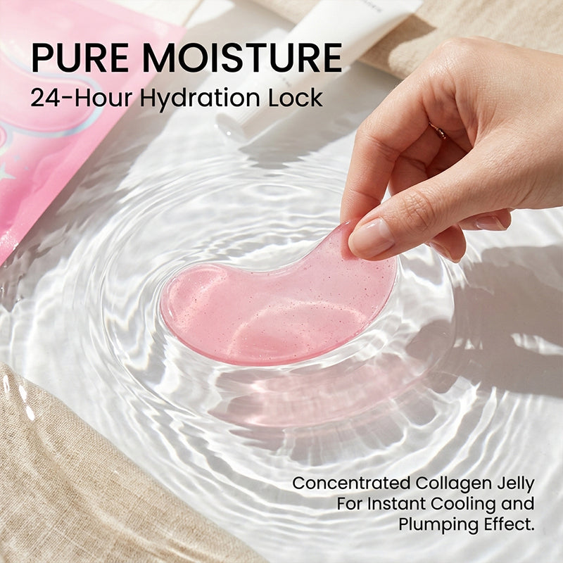 Pink Collagen Jelly Eye Mask