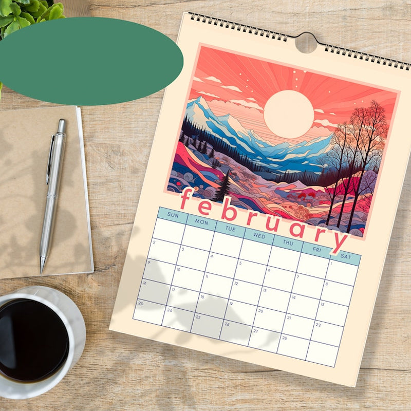 Mountain Views MID YEAR 2024 - 2025 Calendar