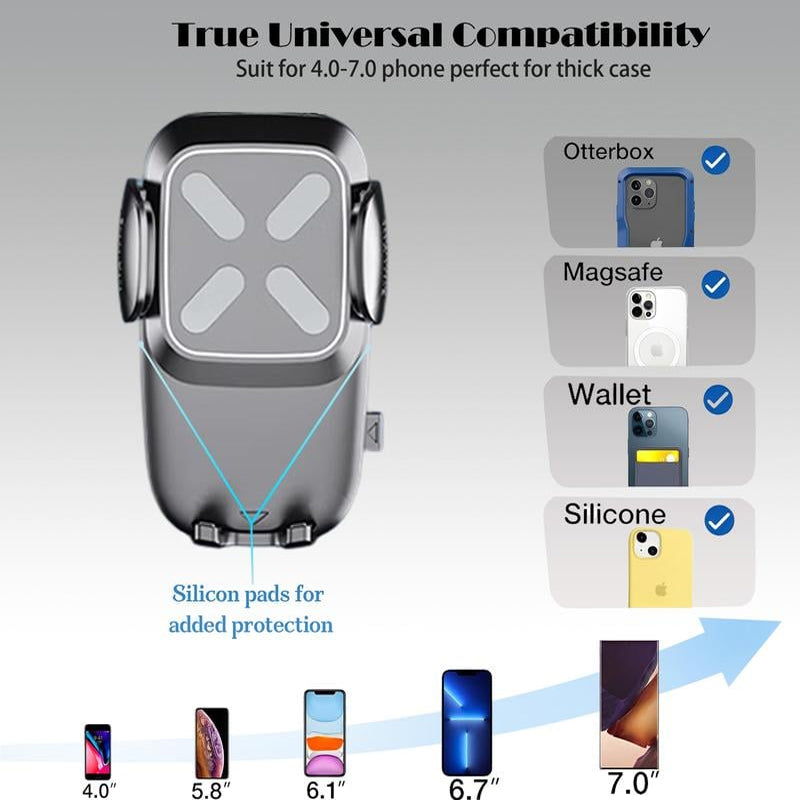 Car rearview mirror mobile phone holder