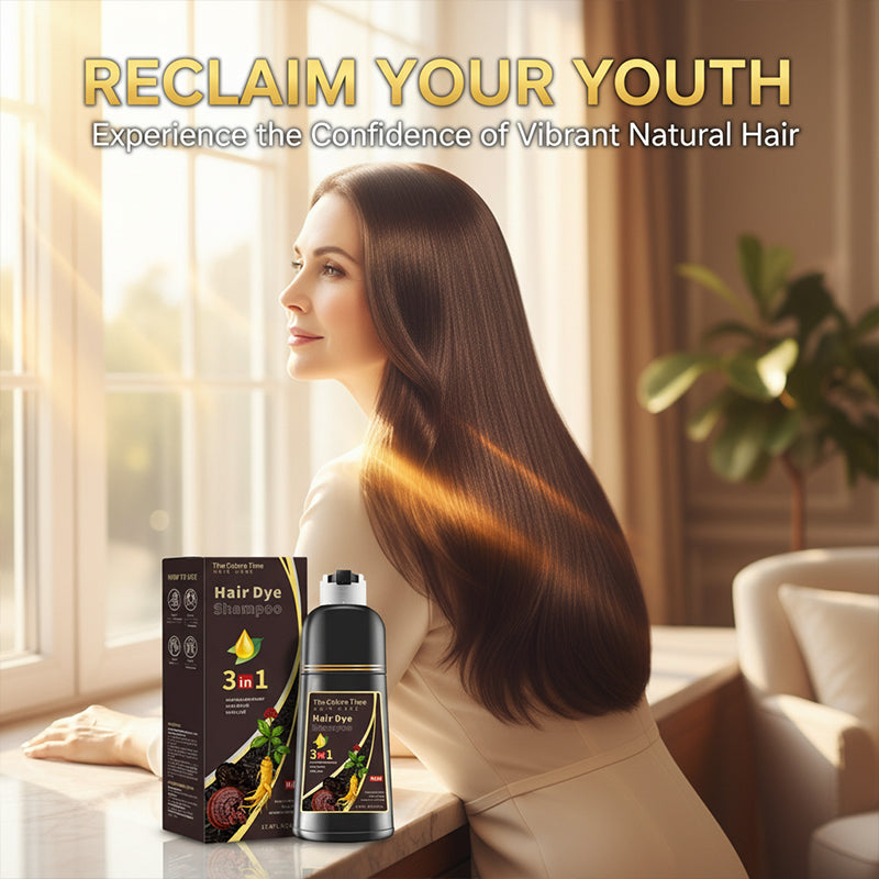 3 in 1 Hair Dye Shampoo