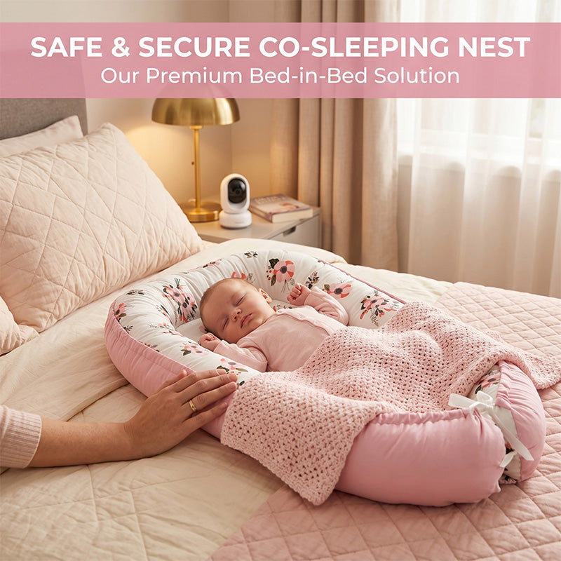 Portable Breathable Baby Nest Bed