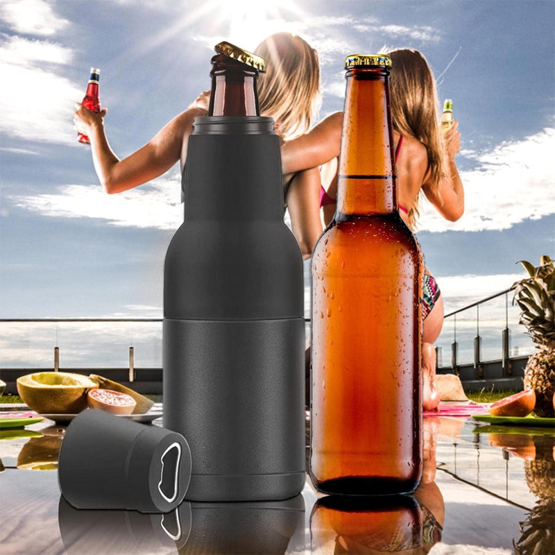 Universal 3 in 1 Can Cooler with Beer Opener