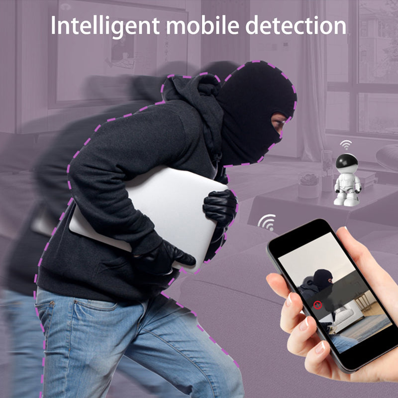 HD Smart Remote Security Camera Robot