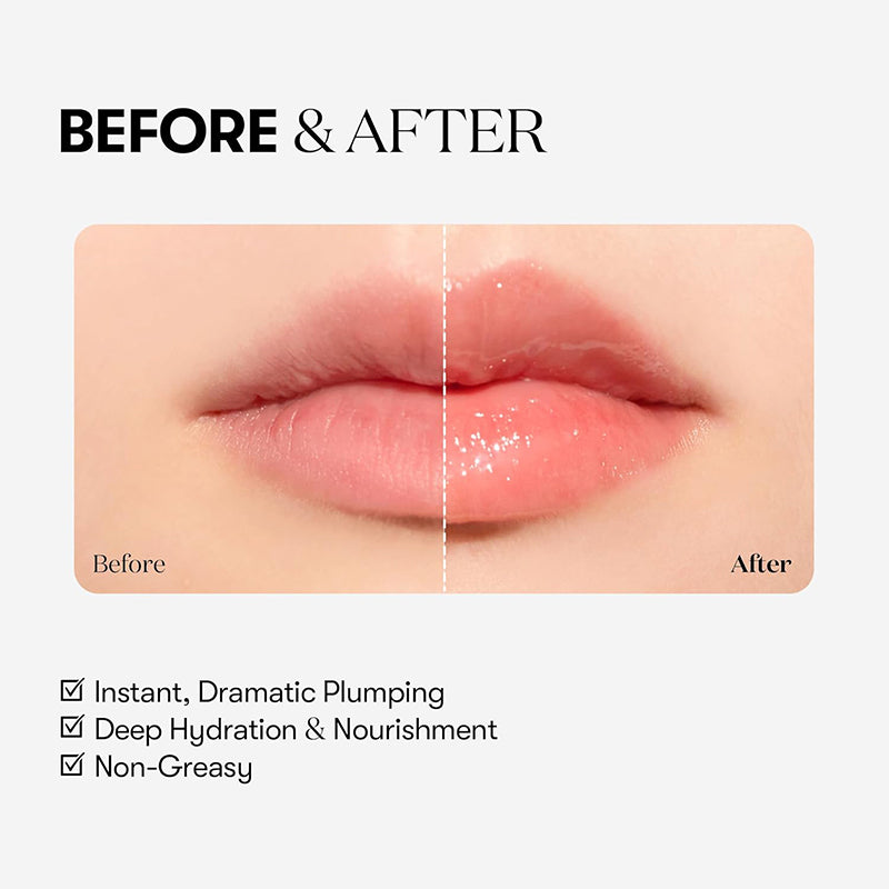 Transparent Lip Gloss with Moisture & Volume