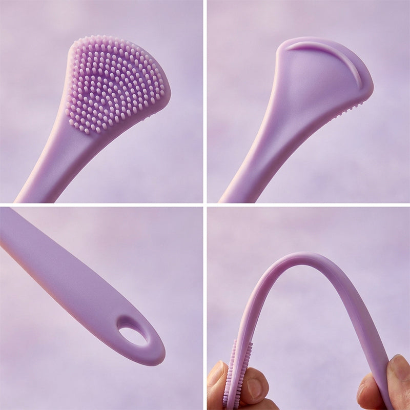 Double-Sided Silicone Tongue Cleaner