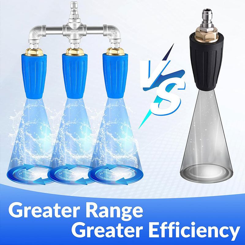 Triple Turbo Nozzle Pressure Washer