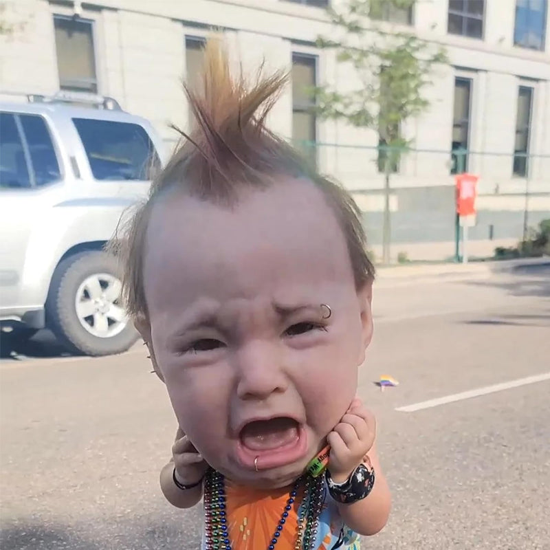 Crying Baby Mask