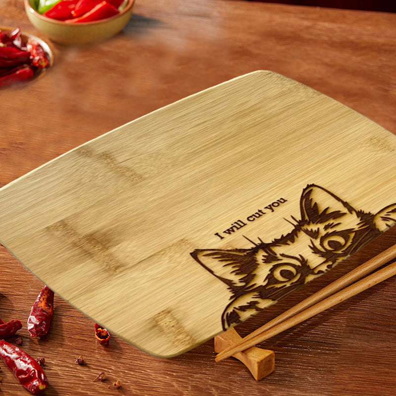 Funny Bamboo Cutting Board