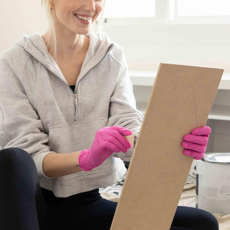 Deep Nitrile Disposable Gloves