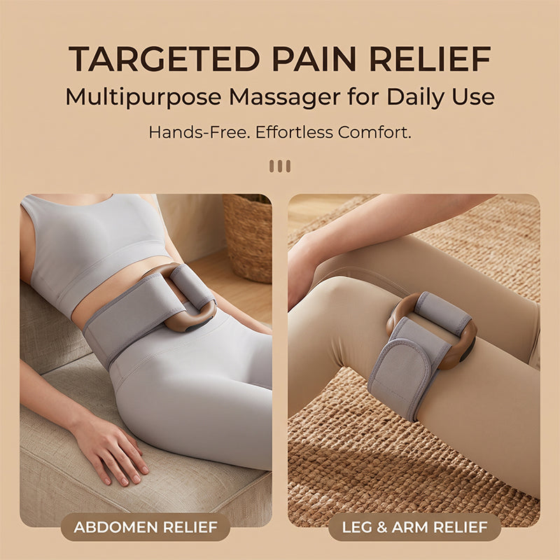 Heating Vibration Muscle Relaxation Ring Massager