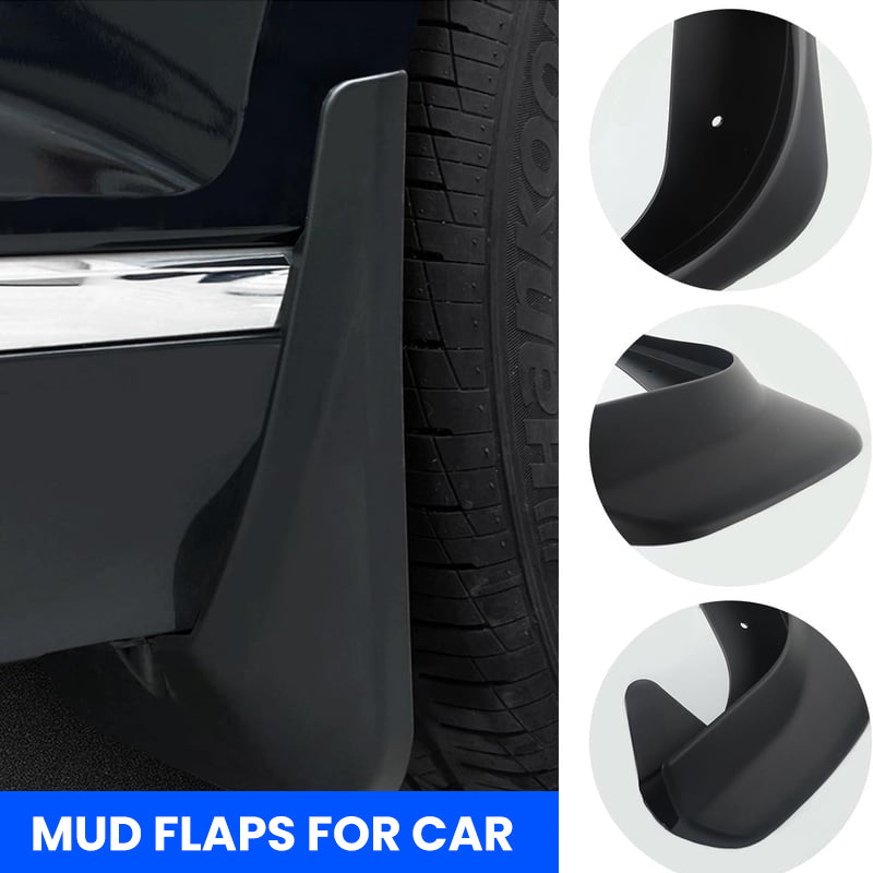 Automotive No-Drill Universal Tire Mud Flaps