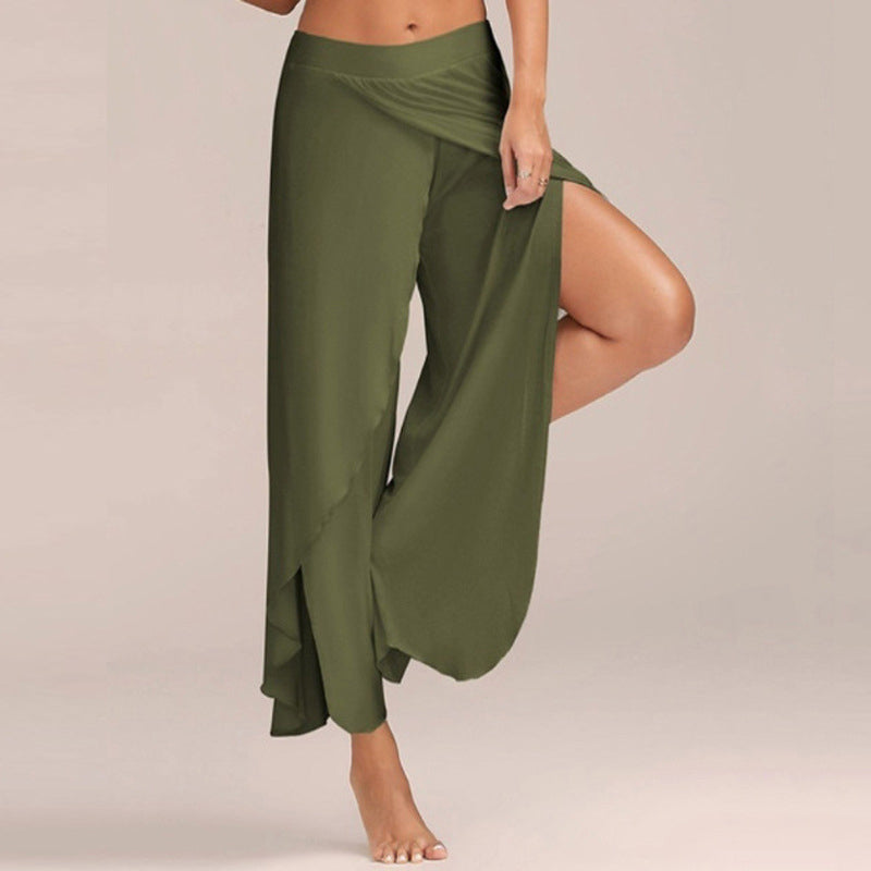 Sexy Wide Leg Yoga Pants