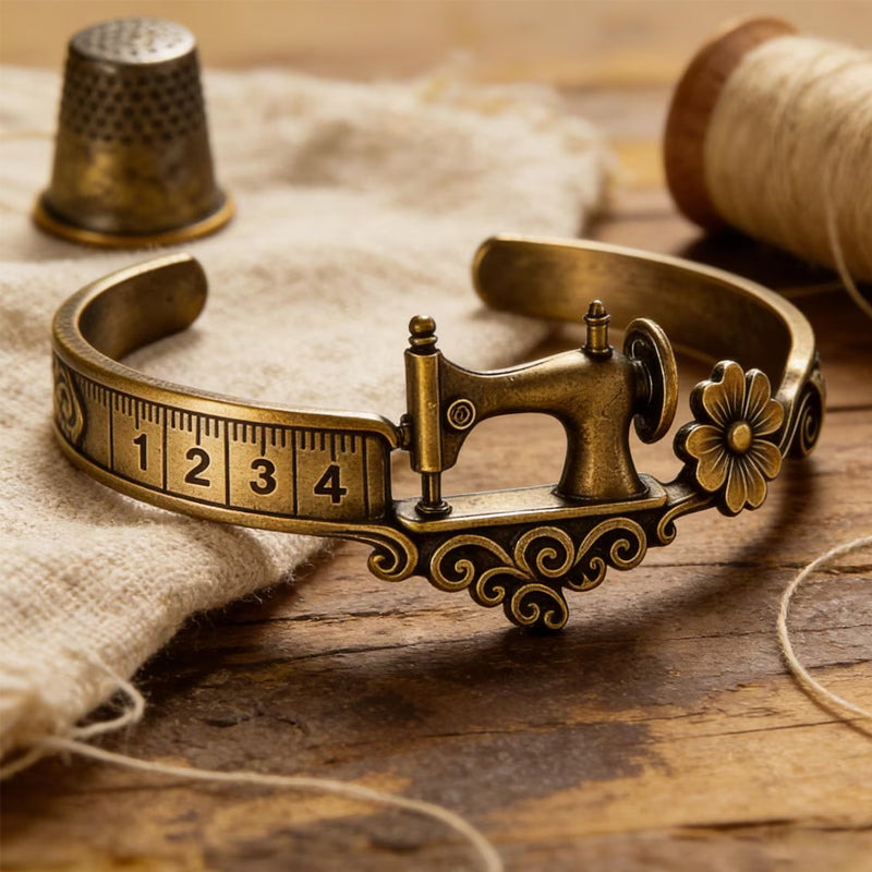 Sewing Machine Themed Bracelet