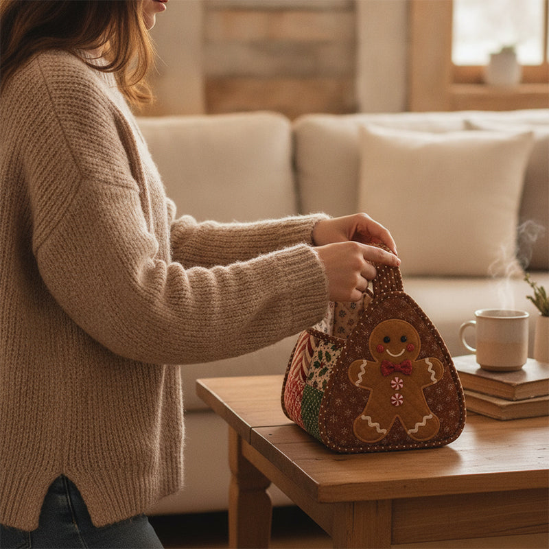 Christmas DIY Quilted Handbag