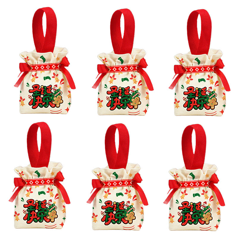 Christmas Eve Apple Bag