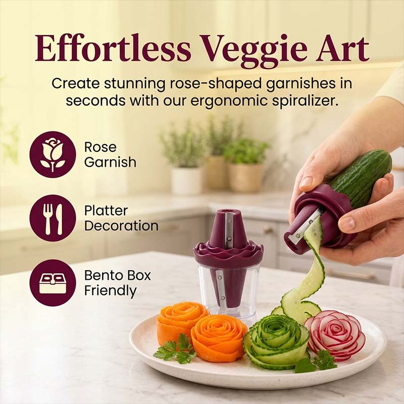 Vegetable Carving and Curling Tool