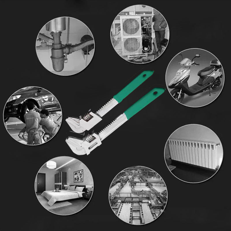 Versatile F-Type Adjustable Wrench