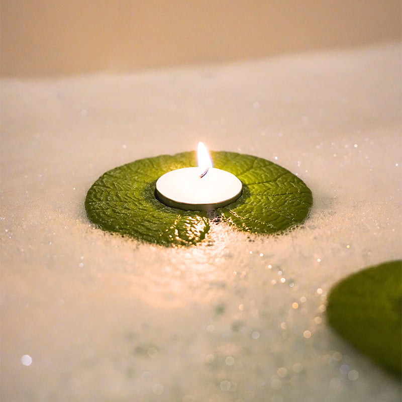 Wine Lily and CandleLily Bath Wine Holder