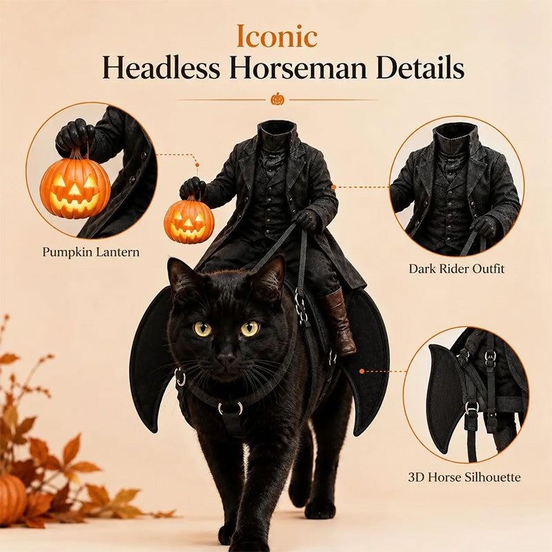Headless Horseman Cat Costume