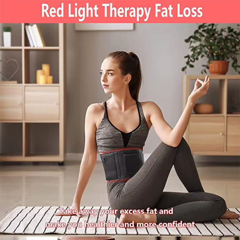 Infrared therapy waist belt