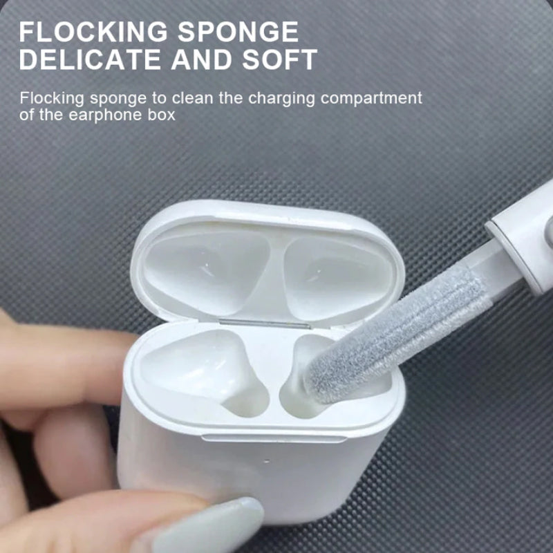 Multi-Function Cleaning Pen for Bluetooth Earphones